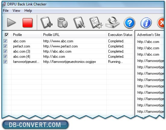 Back link monitoring program