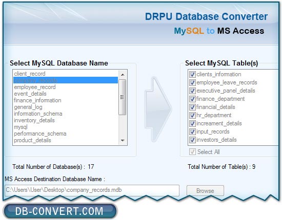 DB migration tool