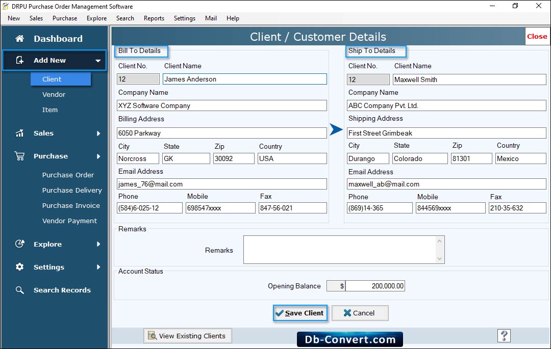 Purchase Order Management Software